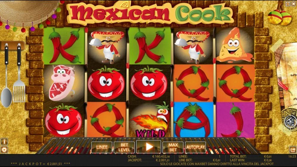 Mexican Cook Video Slot