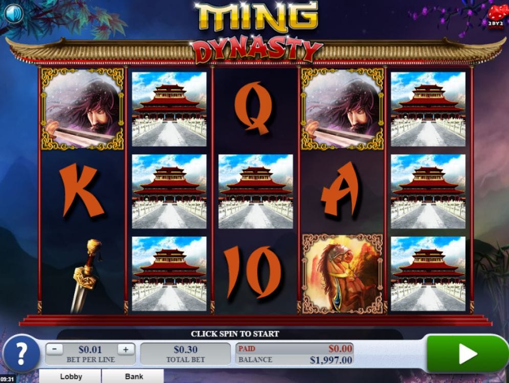Ming Dynasty online Videoslot