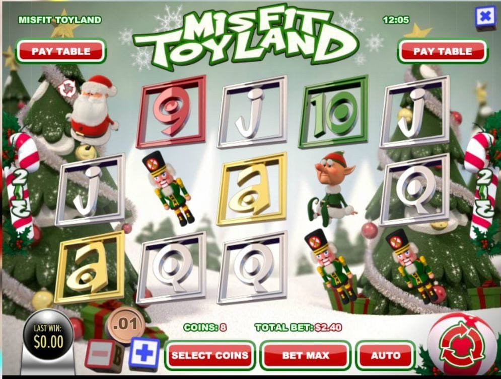 Misfit Toyland online Casinospiel