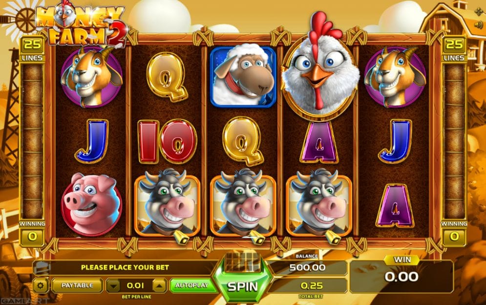 Money Farm 2 online Geldspielautomat