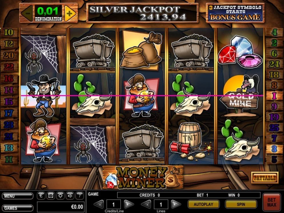 Money Miner online Slotmaschine