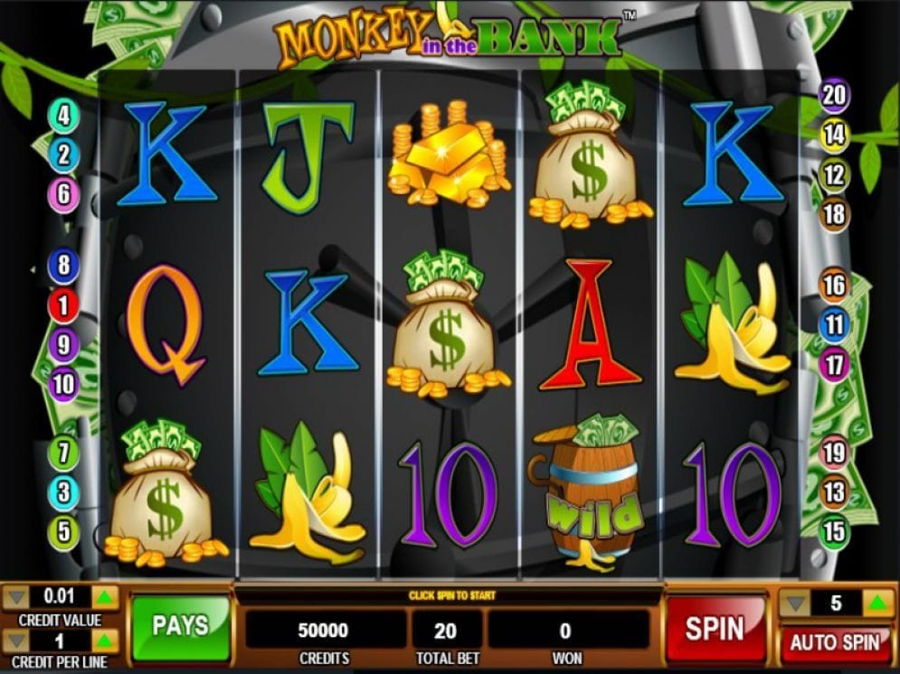 Monkey In The Bank online Casino Spiel