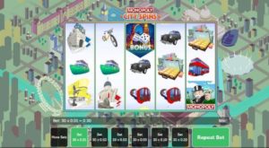 Monopoly City Spins Geldspielautomat kostenlos spielen