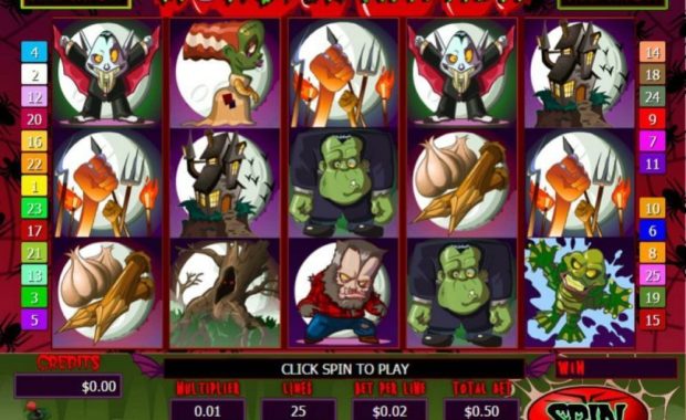 Monster Mayhem Spielautomat online spielen