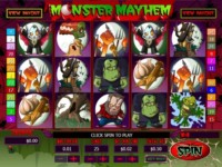 Monster Mayhem Spielautomat