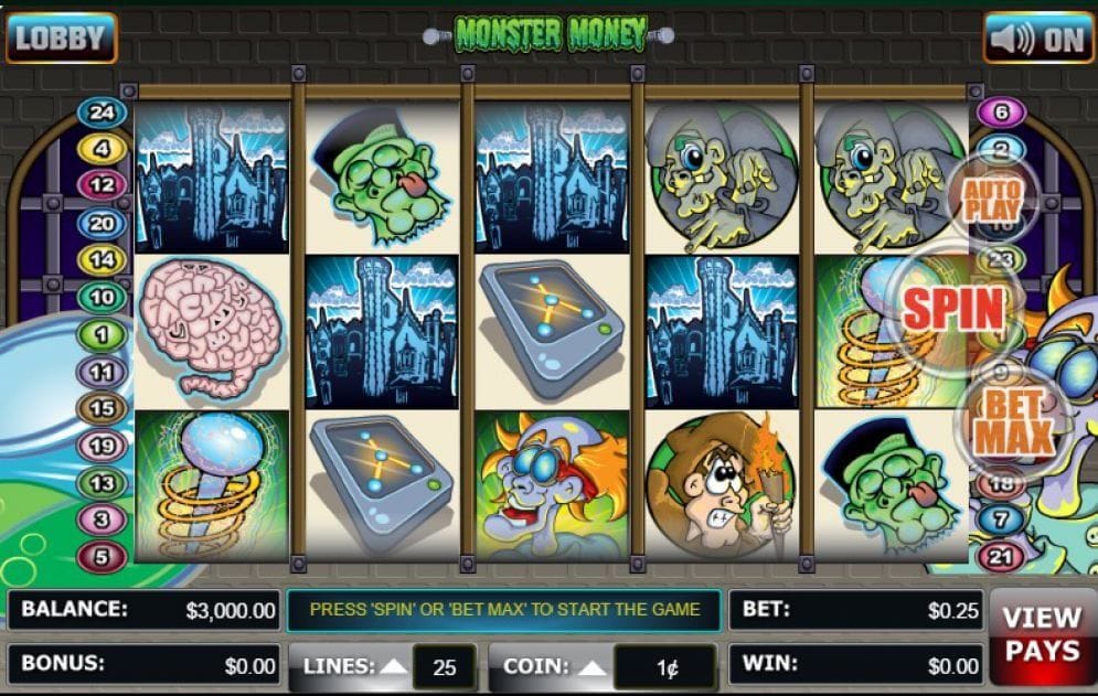 Monster Money Video Slot