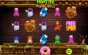 Monster Munchies Automatenspiel online spielen