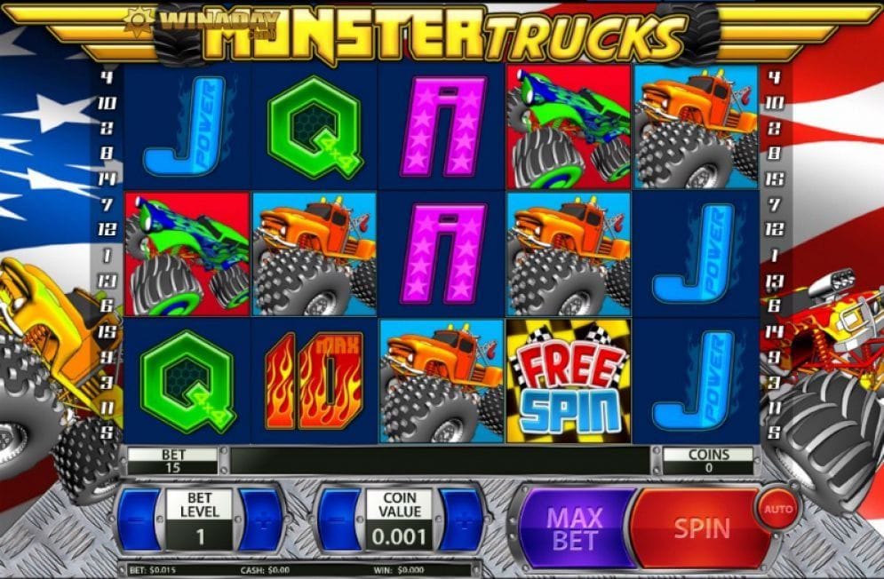 Monster Trucks Spielautomat