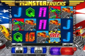 Monster Trucks Slotmaschine online spielen