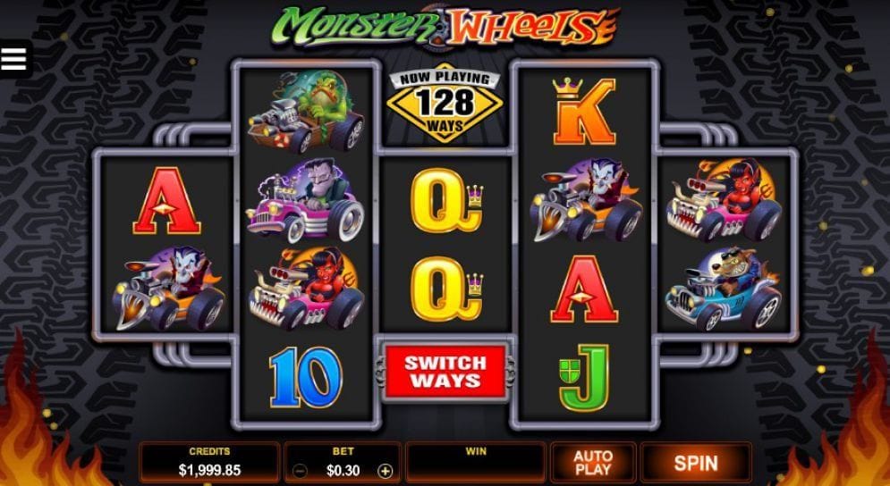 Monster Wheels Spielautomat