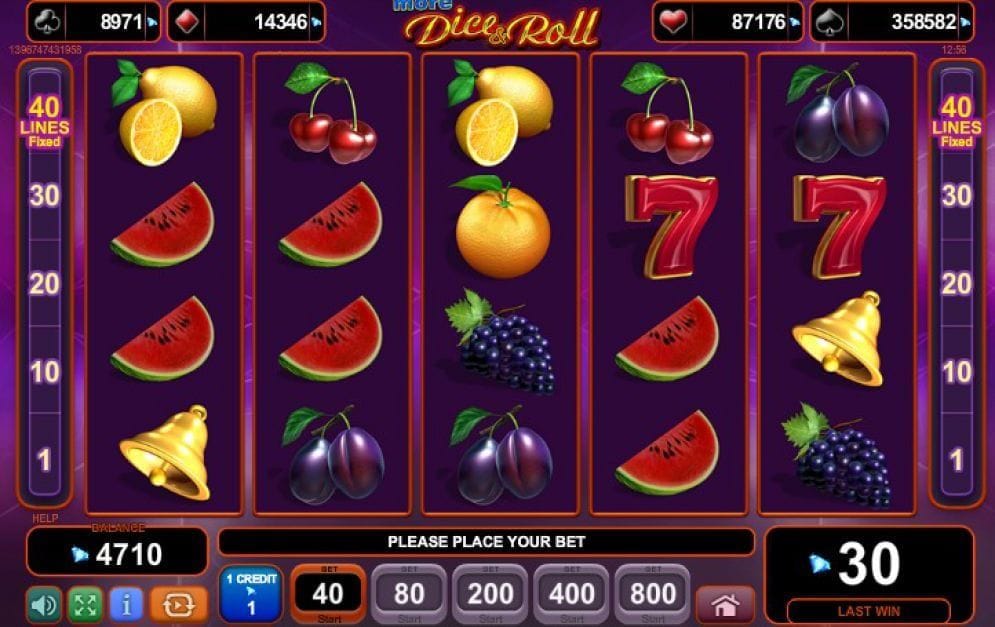 More Dice & Roll online Spielautomat