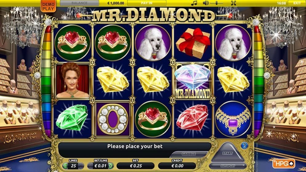 Mr. Diamond online Spielautomat