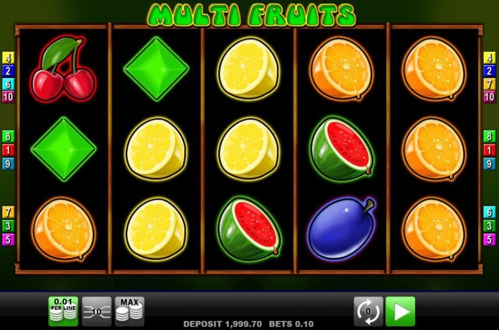 Multi Fruits online Spielautomat