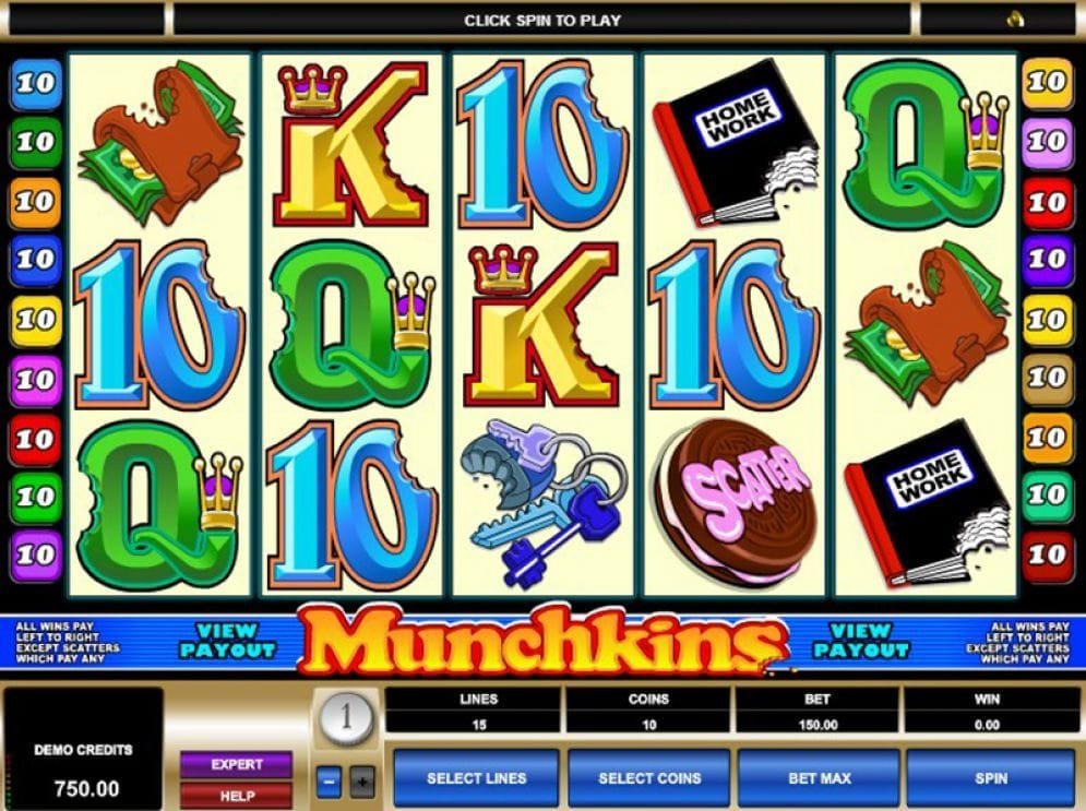 Munchkins Geldspielautomat