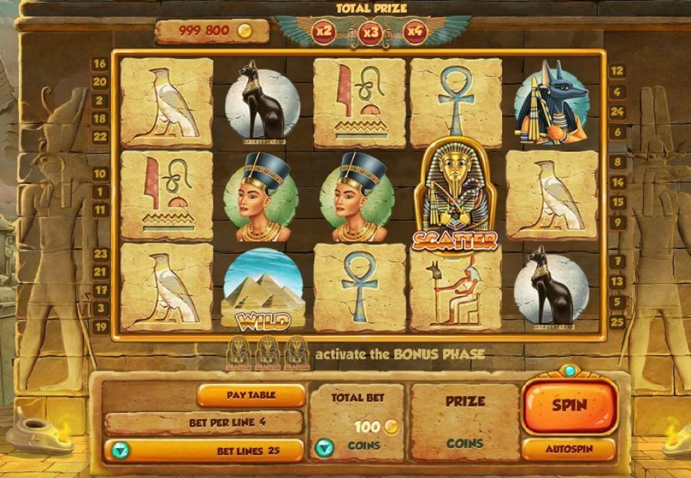 Mysteries of Egypt Spielautomat