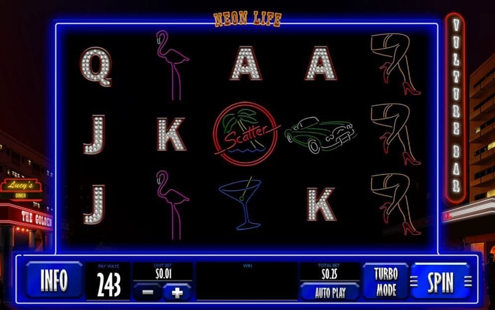 Neon Life online Spielautomat