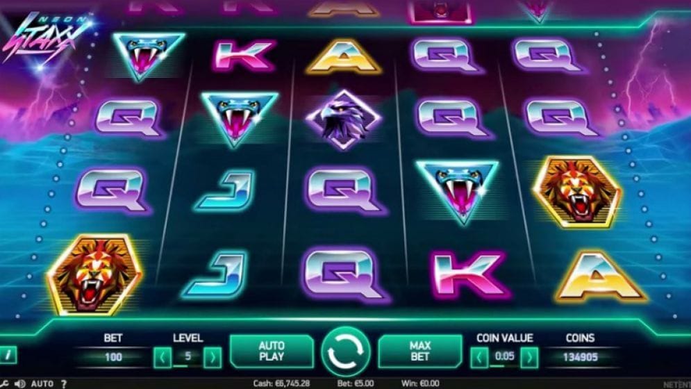 Neon Staxx online Geldspielautomat