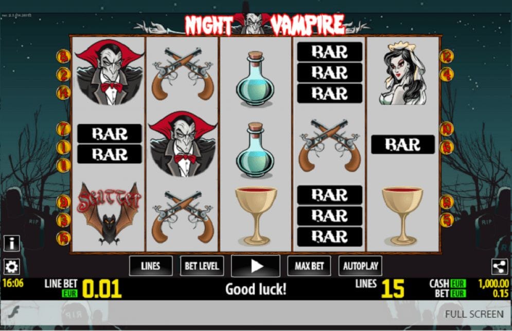 Night Vampire Spielautomat