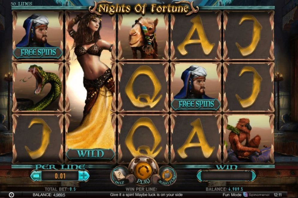 Nights Of Fortune online Spielautomat
