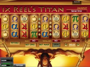 Nine Reels Titan Video Slot online spielen