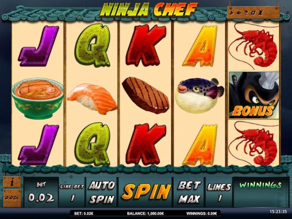 Ninja Chef Geldspielautomat