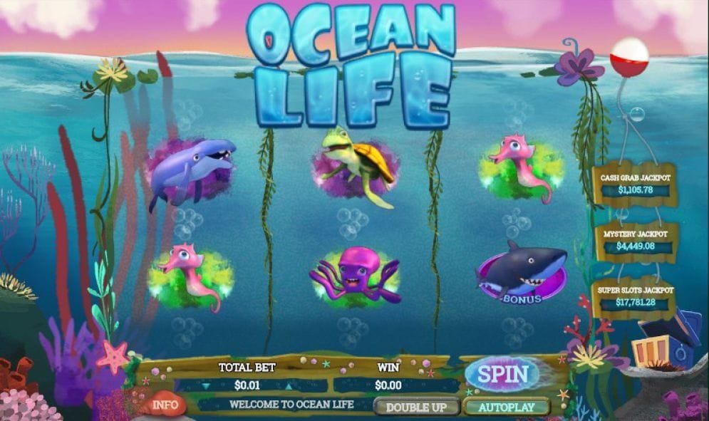 Ocean Life online Slotmaschine