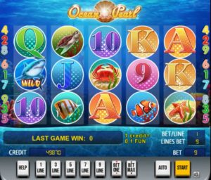 Ocean Pearl Video Slot online spielen