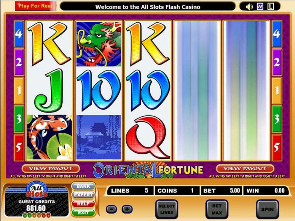 Oriental Fortune online Casino Spiel