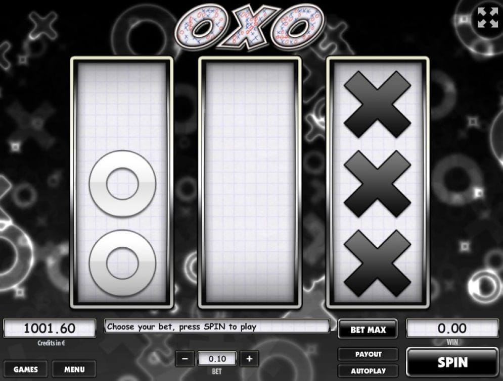 OXO online Casino Spiel