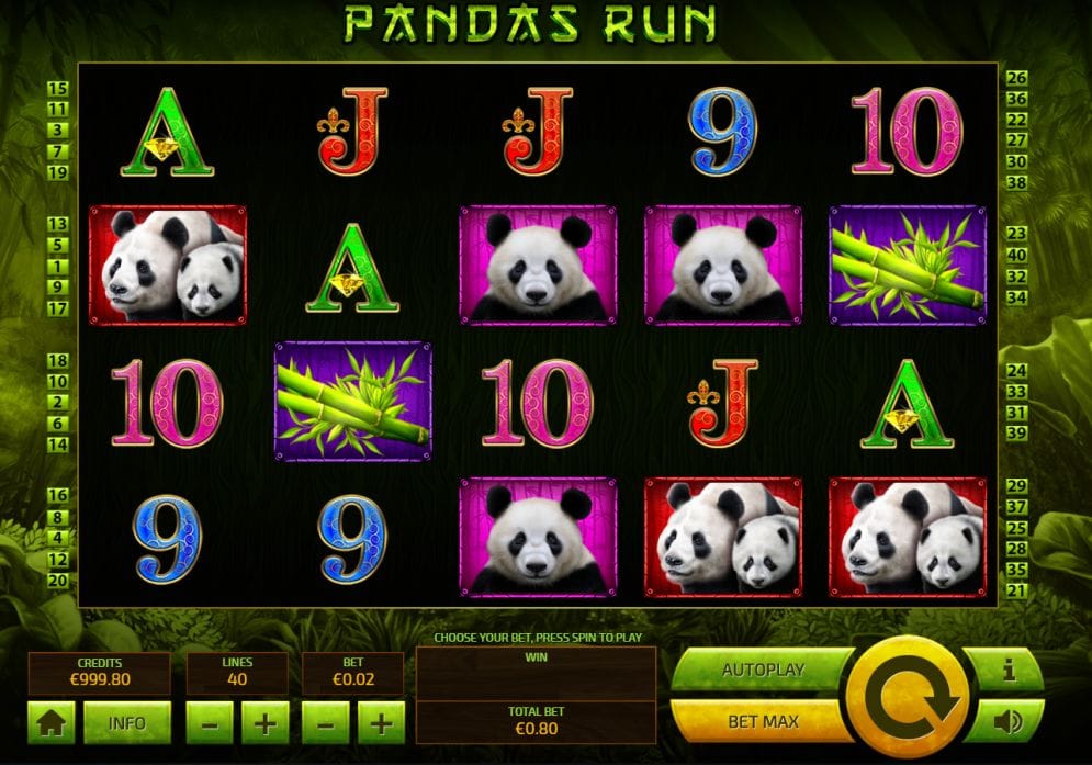Panda’s Run Slotmaschine