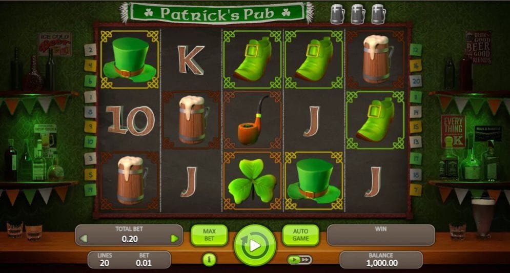 Patrick’s Pub Casino Spiel