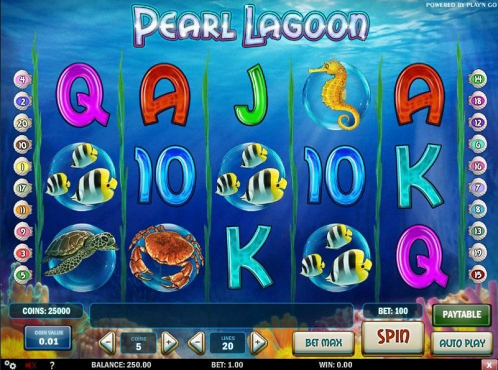 Pearl Lagoon Geldspielautomat