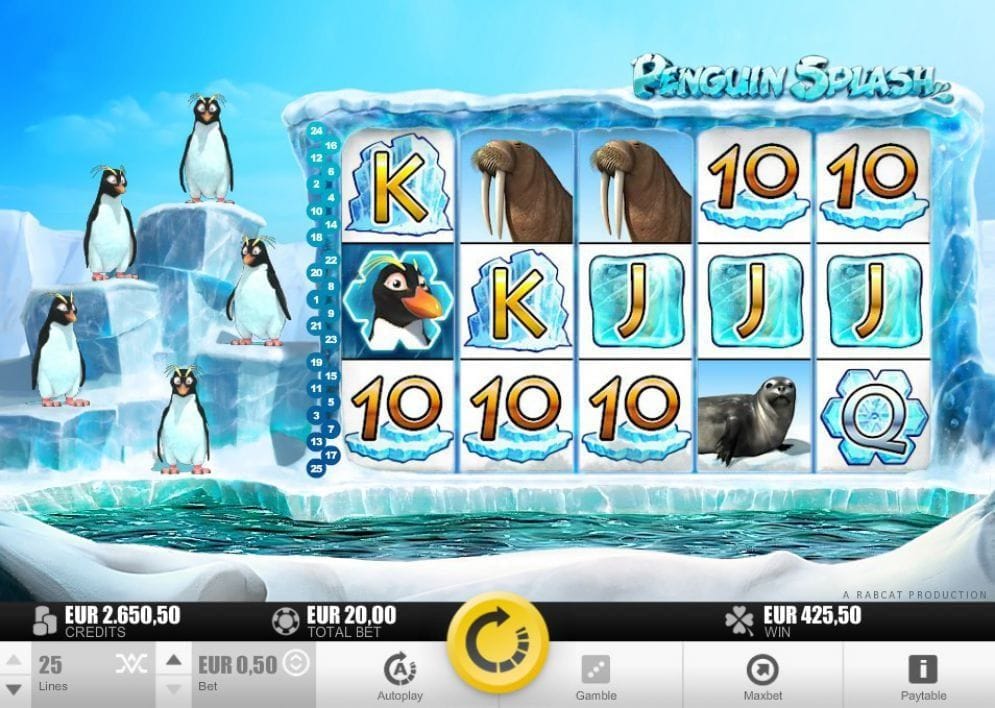 Penguin Splash Slotmaschine