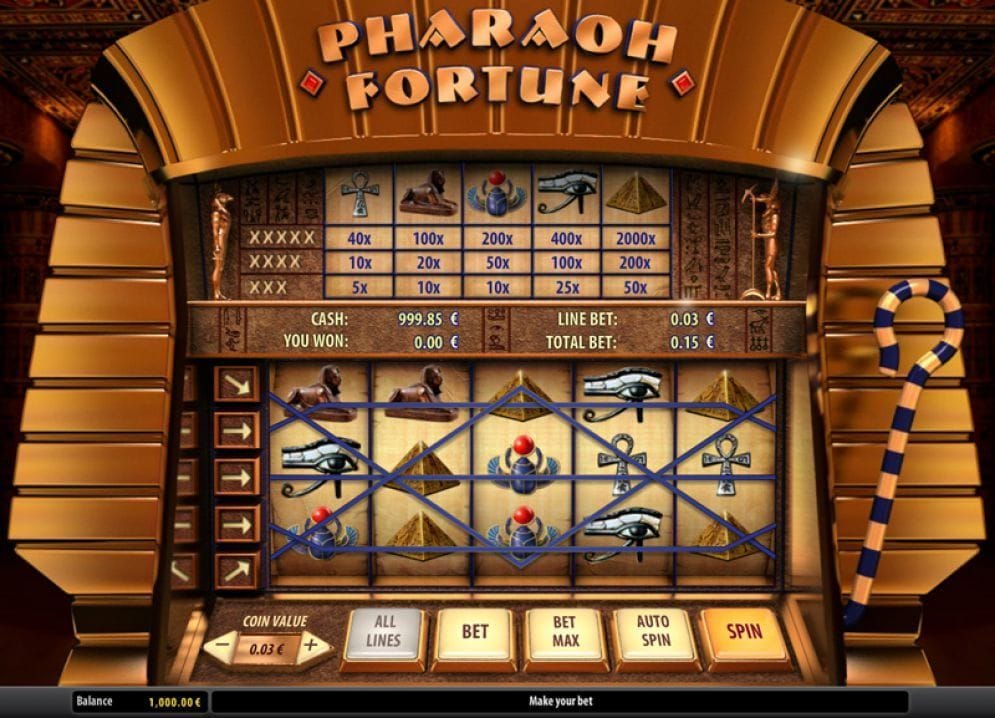 Pharaoh Fortune Spielautomat
