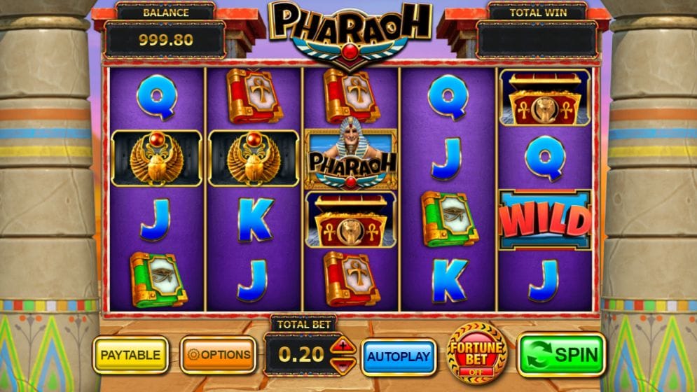 Pharaoh online Spielautomat