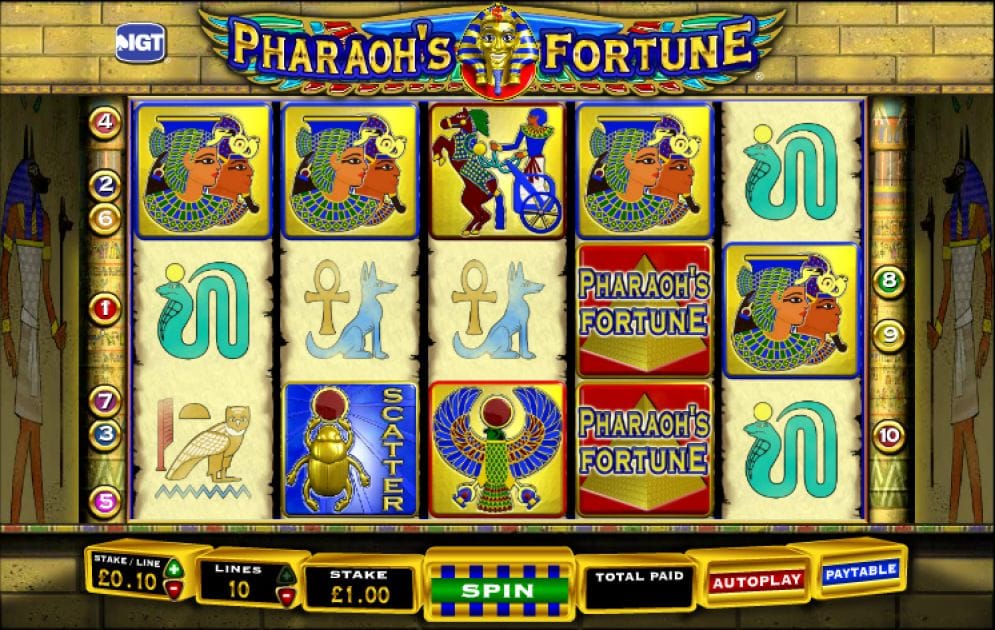 Pharaohs Fortune online Videoslot