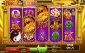 Phoenix Princess Spielautomat kostenlos spielen