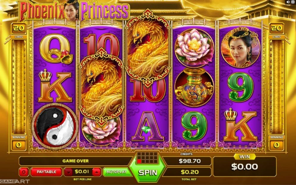 Phoenix Princess Casino Spiel