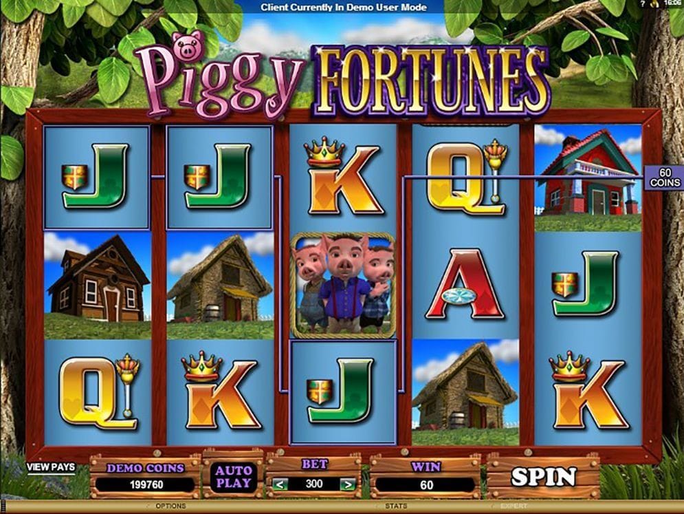 Piggy Fortunes online Spielautomat