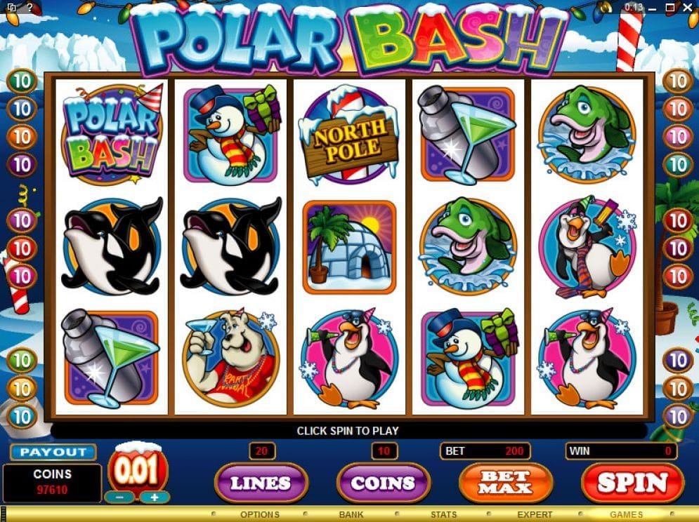 Polar Bash online Casinospiel