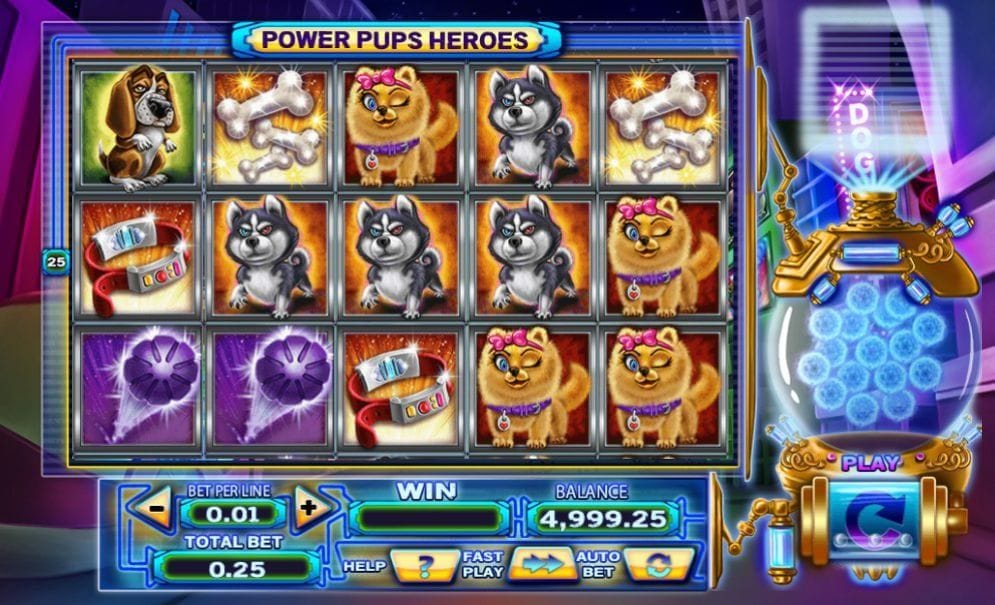 Power Pup Heroes Automatenspiel