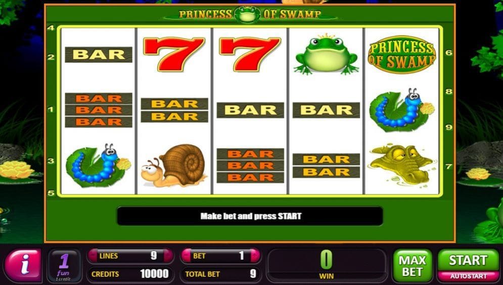 Princess Of Swamp online Spielautomat