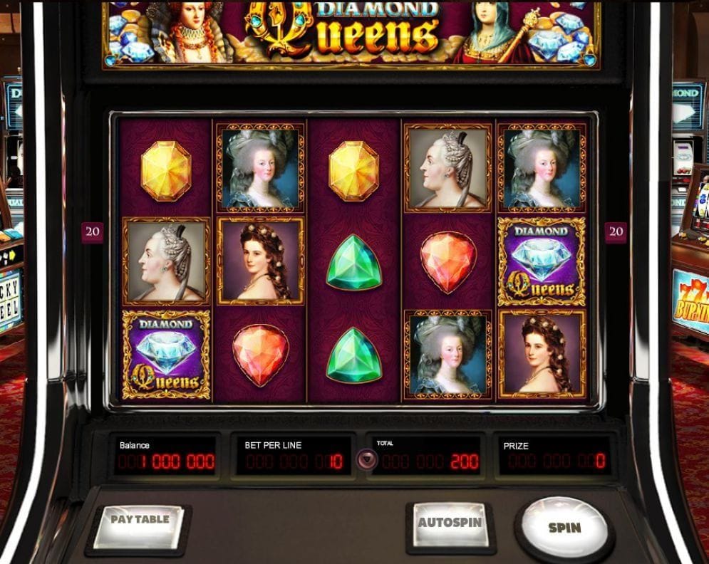 Queens and Diamonds online Spielautomat
