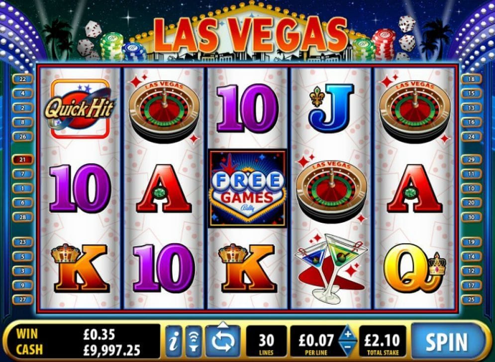 Quick Hit Las Vegas Slotmaschine