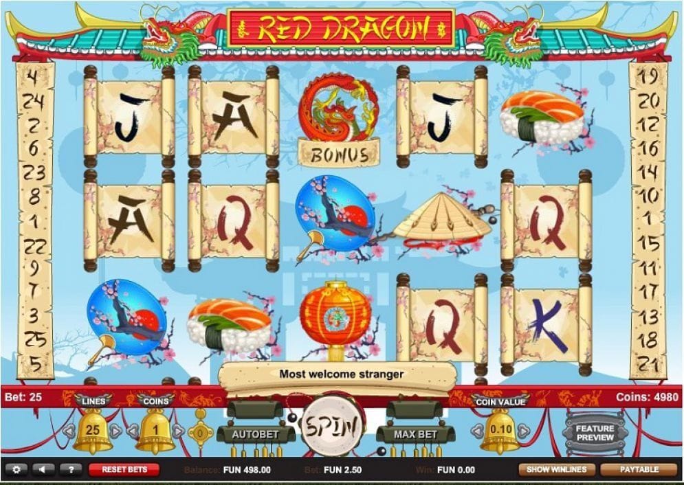 Red Dragon Automatenspiel