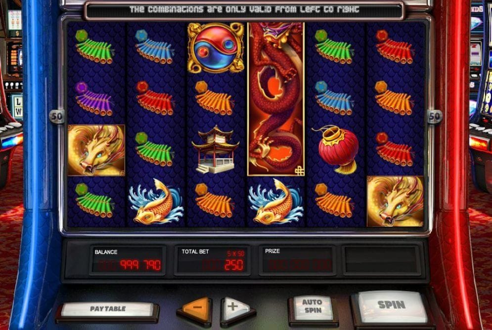 Red Dragon vs Blue Dragon online Automatenspiel