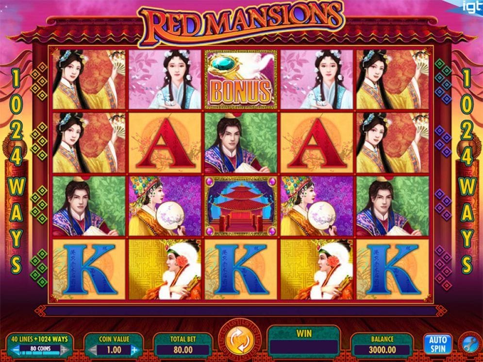 Red Mansions online Spielautomat