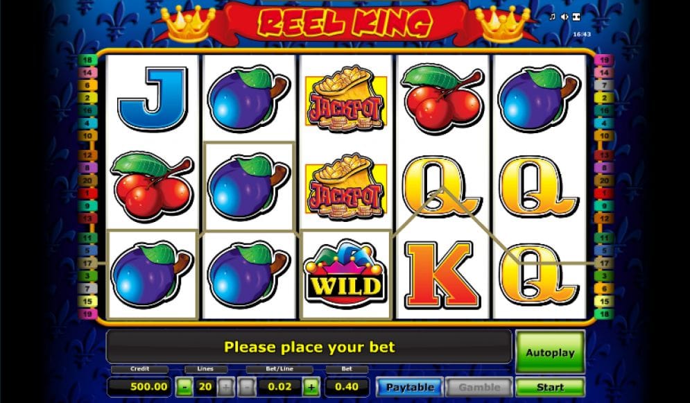 Reel King online Casino Spiel