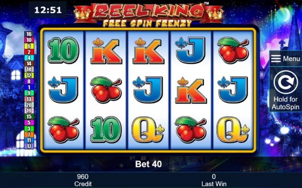 Reel King Free Spin Frenzy Slotmaschine