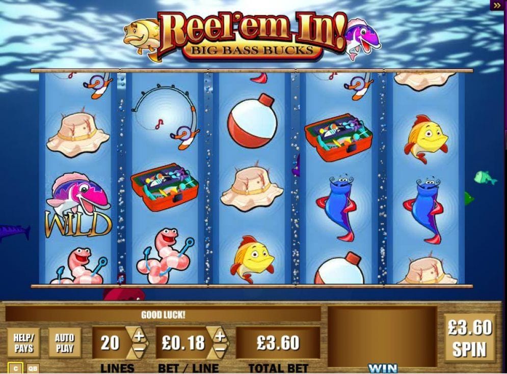 Reel’em In – Big Bass Bucks online Casino Spiel
